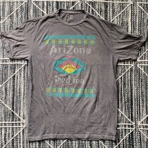 Arizona Iced Tea Logo Tee - Grey - M [fits like L]